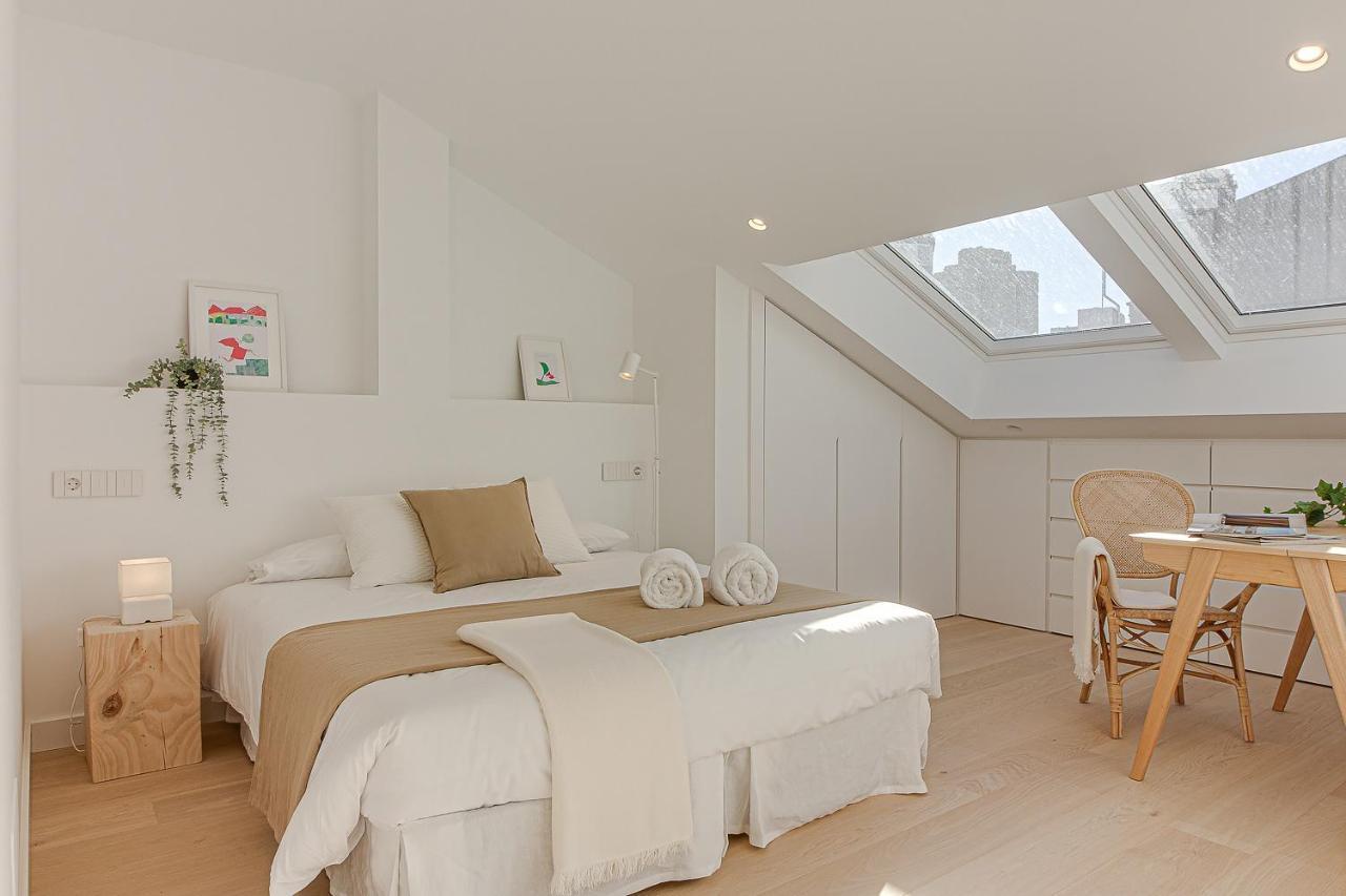 Appartement Riazor Deluxe Penthouse à La Corogne Extérieur photo
